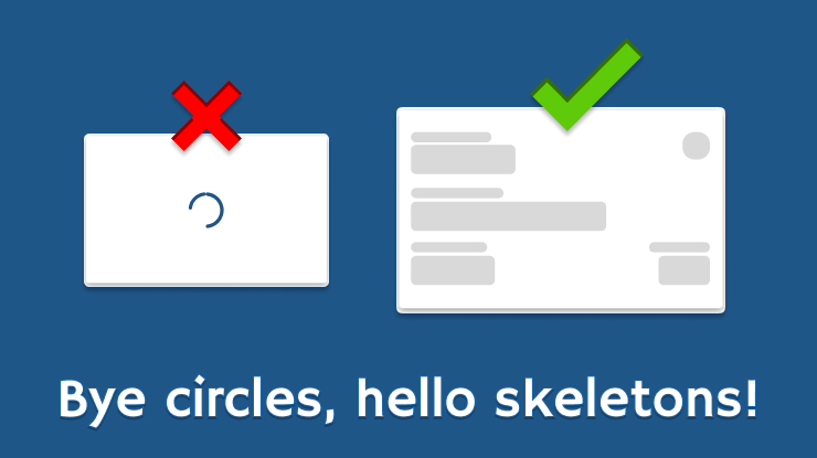 Bye circles, hello skeletons!